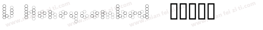 U Honeycombed字体转换